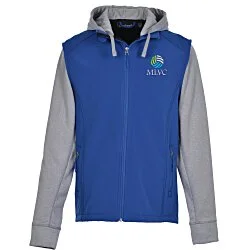 Alpha Colorblock Hooded Soft Shell Jacket