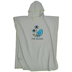 Quick Dry Hooded Beach Poncho