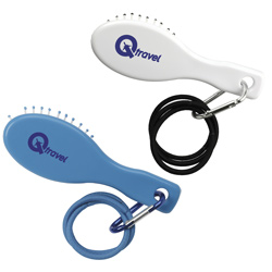 Hair Brush with Hair Elastics Main Image