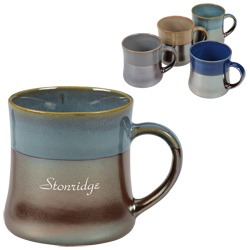 Two-Tone Iridescent Coffee Mug - 14 oz.  Main Image
