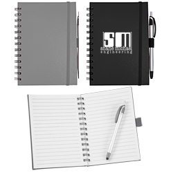 Inspiration Spiral Notebook with Stylus Pen  Main Image