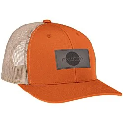 Yupoong Retro Trucker Cap - Laser Engraved Patch