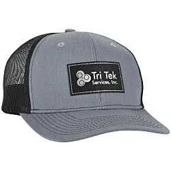 Transporter Snapback Meshback Cap - Laser Engraved Patch