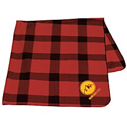 Buffalo Plaid Fleece Blanket - 24 hr