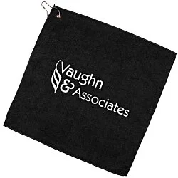 Microfiber Golf Towel - 15" x 15"  - 24 hr