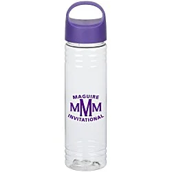 Clear Impact Halcyon Water Bottle with Oval Crest Lid - 24 oz.