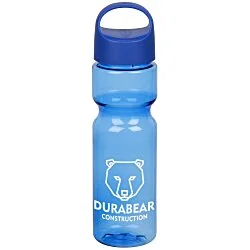 Olympian Bottle with Oval Crest Lid - 28 oz.