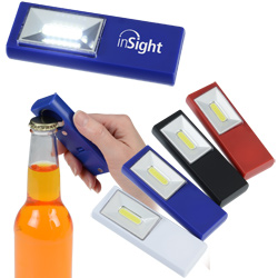 Magnet COB Flashlight with Bottle Opener  Main Image