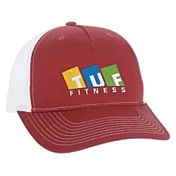 Five Panel Mesh Back Trucker Cap