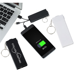 Plato Duo Charging Cable Keychain  Main Image