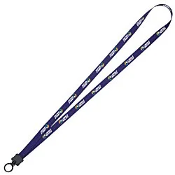 Dye-Sublimated Lanyard - 1/2" - 32" - Plastic O-Ring