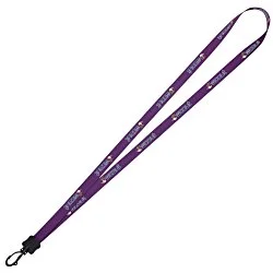 Dye-Sublimated Lanyard - 1/2" - 32" - Plastic Swivel Snap Hook