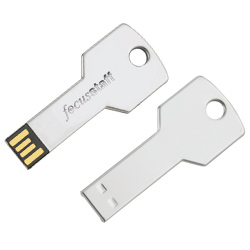 Key Flash Drive 1GB - Laser Engraved  Main Image