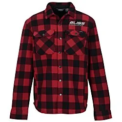 Eddie Bauer Sherpa-Lined Fleece Shirt Jacket - Men's