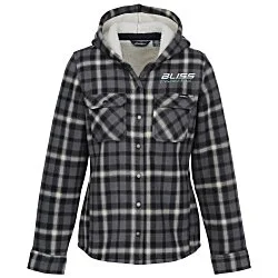 Eddie Bauer Sherpa-Lined Fleece Shirt Jacket - Ladies'