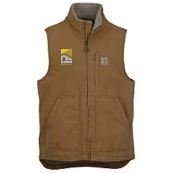 Carhartt Washed Duck Sherpa Lined Vest