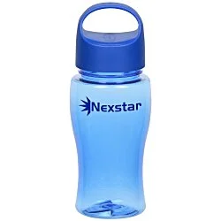 Poly-Pure Lite Bottle with Oval Crest Lid - 18 oz.
