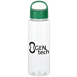 Clear Impact Guzzler Sport Bottle with Oval Crest Lid - 32 oz.
