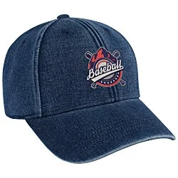 Denim Hybrid Dad Cap