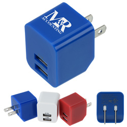 Energize 2 Port Wall Charger  Main Image