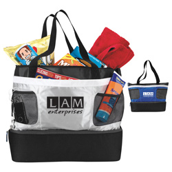 Double Decker Cooler Tote  Main Image