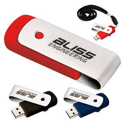 Revolve USB 2.0 Flash Drive - 4 GB  Main Image