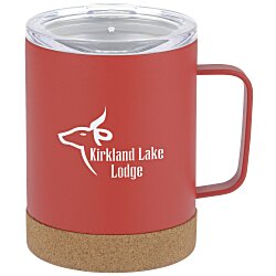 Cork Bottom Vacuum Mug - 12 oz.