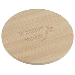 Small Round Bamboo Board