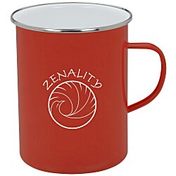 Enamel Metal Campfire Mug - 22 oz.