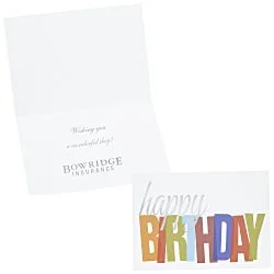 Bold Birthday Card