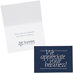 Business Appreciation Note Card