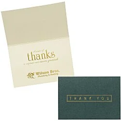 Modern Thank You Card