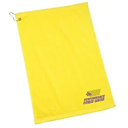 Golf Towel with Grommet and Clip - 24 hr