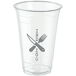 Clear Soft Plastic Cup - 20 oz.