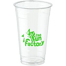 Clear Soft Plastic Cup - 24 oz.