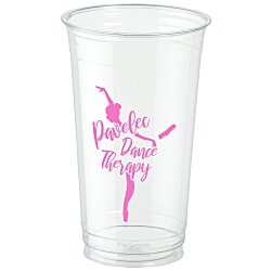 Clear Soft Plastic Cup - 32 oz.