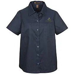 Harriton Advantage IL Short Sleeve Work Shirt - Ladies'