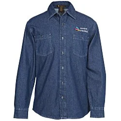 Harriton Denim Shirt-Jacket