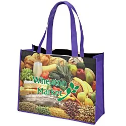 Full Color Shopping Tote - 12" x 16" - 2 Sided