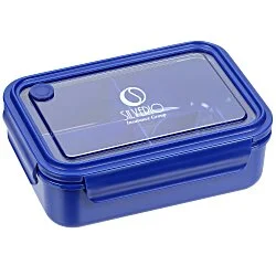 Three Compartment Food Storage Bento Box - 24 hr