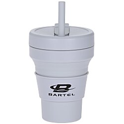 Stojo Titan Cup with Straw - 24 oz. - 24 hr