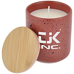 Campfire Candle with Bamboo Lid