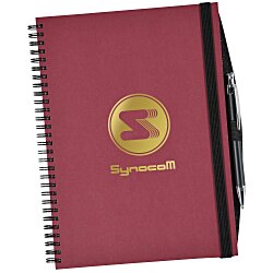 Hybrid Monthly Planner Notebook with Pen