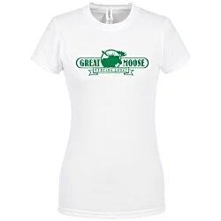 Tultex Polyester Blend T-Shirt - Ladies' - White
