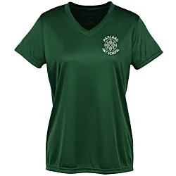 Momentum Solid V-Neck T-Shirt - Ladies'