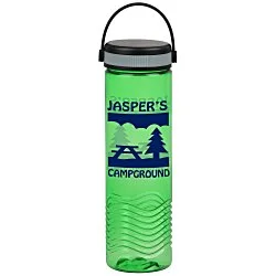 Twist Water Bottle with Loop Carry Lid - 24 oz.