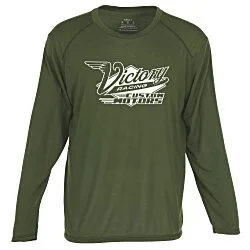 Augusta Super Soft-Spun Poly Long Sleeve T-Shirt - Men's