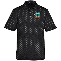 Cutter & Buck Virtue Pique Tile Print Polo