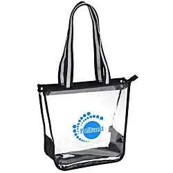 Sigma Clear Zippered Tote