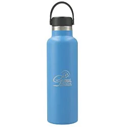 Hydro Flask Standard Mouth with Flex Cap - 21 oz. - Laser Engraved